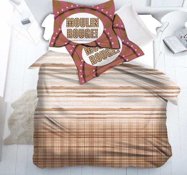 VINTAGE 100% COTTON KING SIZE BEDSHEET WITH 2 PILLOW COVER