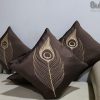 VELVET FLOWER CUSHION COVER 3pc SET - Image 3