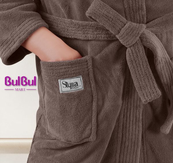 SOFT TOUCH TEA BATHROBE FOR WOMEN (LARGE SIZE) - Image 2