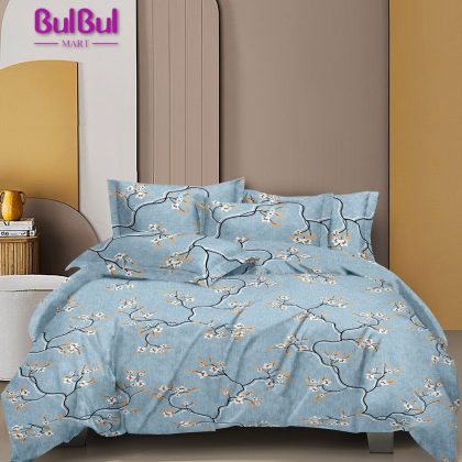 ATOM QUEEN SIZE BEDSHEET WITH 2 PILLOW COVER