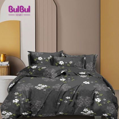 ATOM QUEEN SIZE BEDSHEET WITH 2 PILLOW COVER