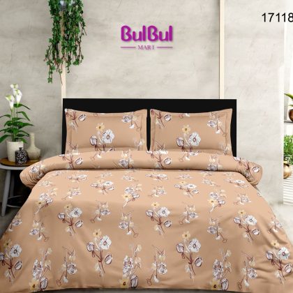 ATOM QUEEN SIZE BEDSHEET WITH 2 PILLOW COVER