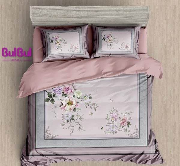 DIGITAL PANEL PRINT KING SIZE BEDSHEET