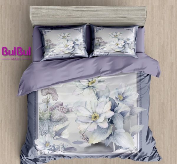 DIGITAL PANEL PRINT KING SIZE BEDSHEET