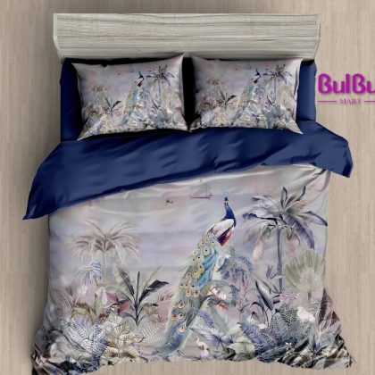 DIGITAL PANEL PRINT KING SIZE BEDSHEET