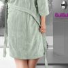 SOFT TOUCH TEA BATHROBE FOR WOMEN (LARGE SIZE) - Image 5