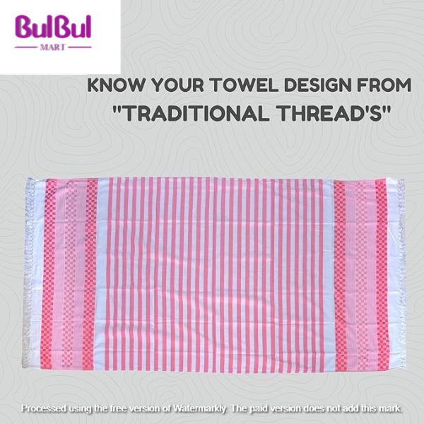 Organic Bamboo Bath Towel – Soft, Sustainable & Quick Drying | 33x66 Size - Image 2