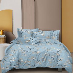 Atom Queen Size Bedsheet With 2 Pillow Cover