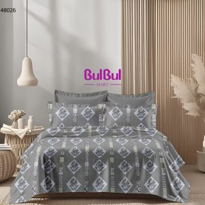 Atom King Size Bedsheet With 2 Pillow Cover