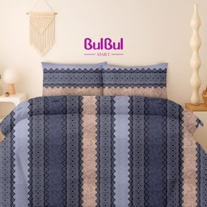 Crystal King Size Bedsheet With 2 Pillow Cover