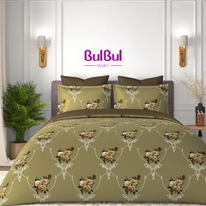 Crystal King Size Bedsheet With 2 Pillow Cover